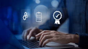 clavier-mains localisation de texte à l'image